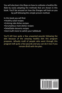 Dash Diet Recipes achterzijde