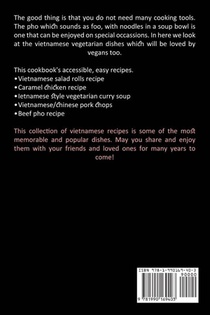 Vietnamese Recipes achterzijde