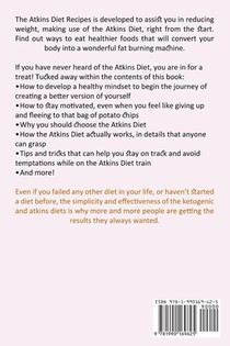 Atkins Diet Recipes achterzijde