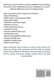 Seafood Cookbook achterzijde