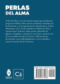 Perlas del Alma achterzijde