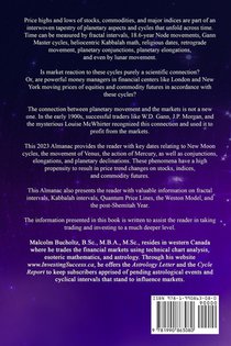 Financial Astrology Almanac 2023 achterzijde