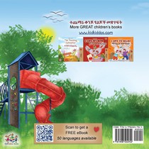 Let's play, Mom! (Amharic English Bilingual Children's Book) achterzijde