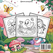 Bold & Easy Little Garden Coloring Book achterzijde