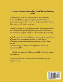 111 Most Common Regrets of the Dying That You Can Avoid Today achterzijde