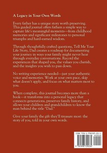 Questions for My Dad to Share His Life achterzijde