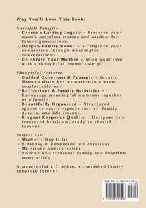 Questions for My Mom to Share Her Life achterzijde