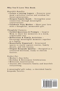 Questions for My Mom to Share Her Life achterzijde