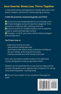The Ultimate Guide with 111 Top Tips on Saving Money achterzijde
