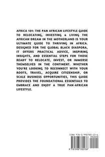 Africa 101 achterzijde