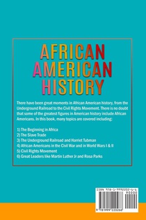 African American History achterzijde