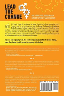 Lead the Change - The Competitive Advantage of Gender Diversity and Inclusion achterzijde