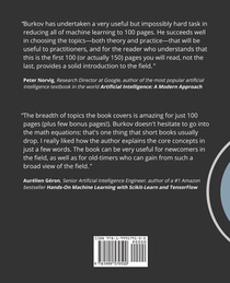 The Hundred-Page Machine Learning Book achterzijde