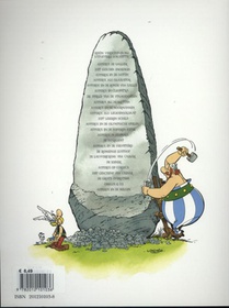 Asterix 19. de ziener achterzijde