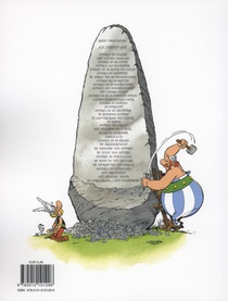 02. asterix: het gouden snoeimes achterzijde