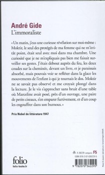 L'Immoraliste achterzijde