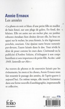 Les années achterzijde