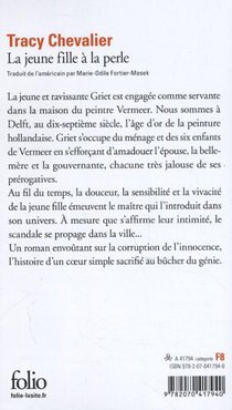 La jeune fille a la perle achterzijde