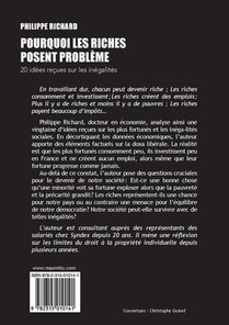 Pourquoi les riches posent problème achterzijde
