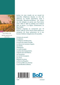 Lettres de mon moulin achterzijde