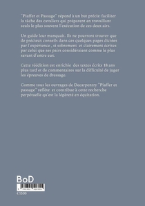 Piaffer et passage achterzijde