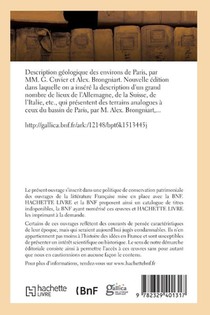 Description Geologique Des Environs de Paris. Nouvelle Edition achterzijde