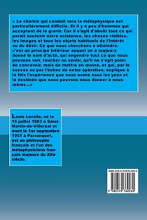 De l'Acte achterzijde