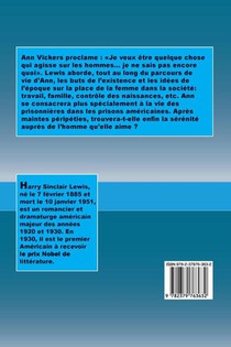 Ann Vickers achterzijde