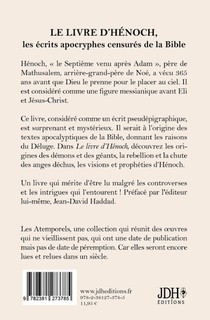 Le Livre d'Hénoch ou l'apocryphe censuré de la Bible achterzijde
