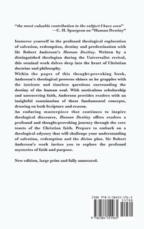 Human Destiny achterzijde