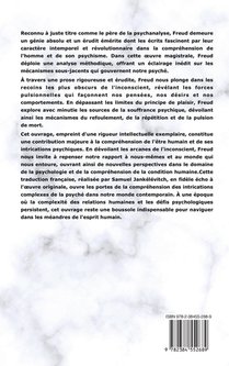 Au-delà du principe de plaisir achterzijde