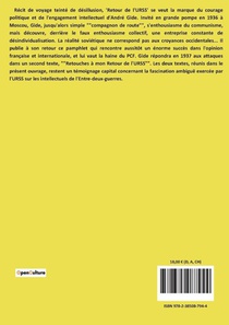 Retour de l'URSS achterzijde