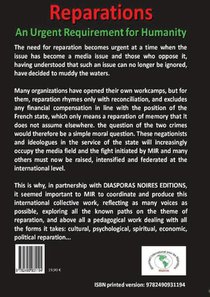 REPARATIONS - An urgent requirement for Humanity achterzijde