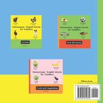 Williams, L: Vietnamese - English Words for Toddlers - Actio achterzijde