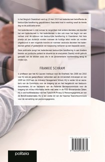 Wegwijs in het kaderdecreet bestuurlijke handhaving achterzijde