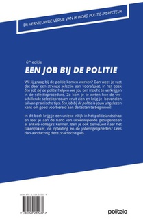 Een job bij de politie | 6de editie achterzijde