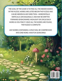 Animals & Nature Word Search Puzzle for Adults and Teens achterzijde