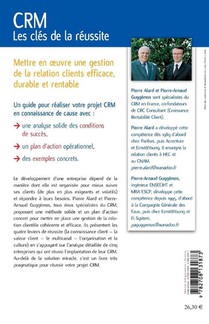 CRM Les cles de la reussite achterzijde