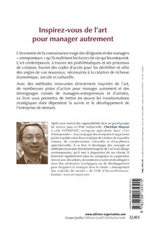 Le manager a l'ecoute de l'artiste achterzijde