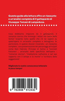 Il gattopardo di Giuseppe Tomasi di Lampedusa (Analisi del libro) achterzijde