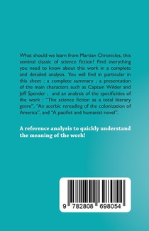 Martian Chronicles achterzijde