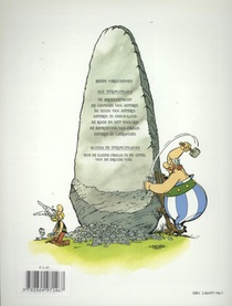 Asterix 31. asterix en latraviata achterzijde