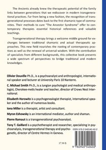 Shamanism, Ancestors and Transgenerational Therapy achterzijde