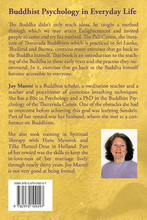 Buddhist Psychology in Everyday Life achterzijde