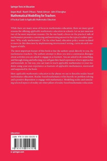 Mathematical Modelling for Teachers achterzijde
