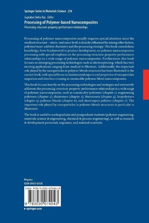 Processing of Polymer-based Nanocomposites achterzijde