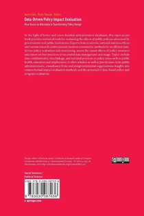 Data-Driven Policy Impact Evaluation achterzijde