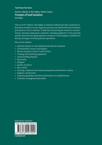 Principles of Food Sanitation achterzijde