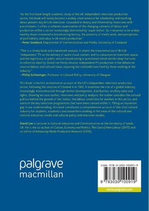 Independent Television Production in the UK achterzijde