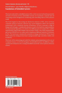 Foundations of Embedded Systems achterzijde